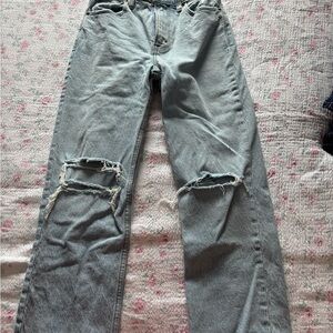Abercrombie & Fitch Ultra High Rise Light Blue Jeans
